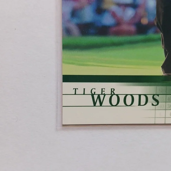 Tiger Woods Upper Deck Rookie Card #1 Gem 💎 Mint Condition 👌 2001 PGA Golf - Picture 2 of 10
